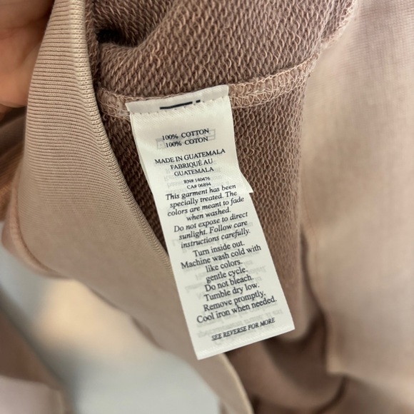 Faherty tan Charleston sun logo crew neck long sleeve pullover size medium - Picture 5 of 10